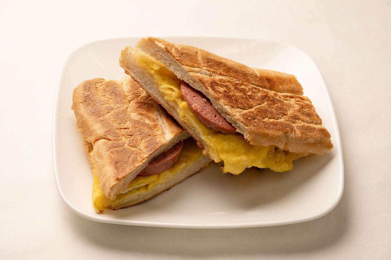 Salami, Egg & Cheese Toast